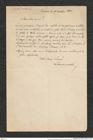 Nachlass Franz Steindachner, Brief von L. Sarzanowski an Franz Steindachner (18.10.1887), Inv.Nr. 437.07, Seite 1